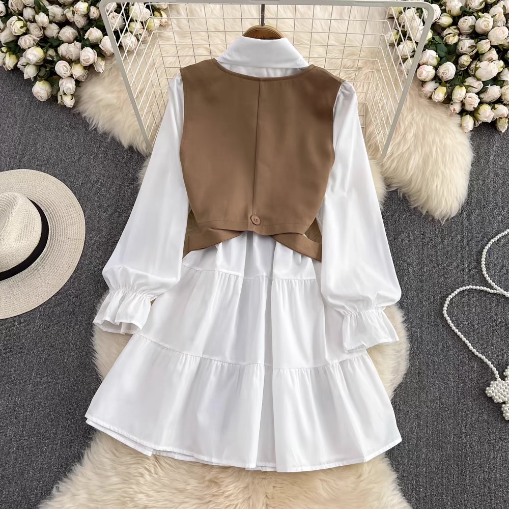 On cloud nine shirt dress & waist coat SDZZ611 images